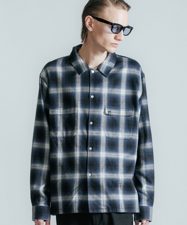 楽天市場】【公式】 THE CRIMIE クライミー OMBRE CHECK SHIRT 