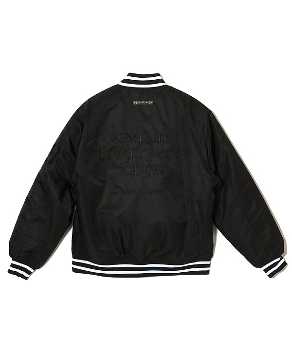 楽天市場】【公式】 THE CRIMIE クライミー NYLON STADIUM BOMBER 