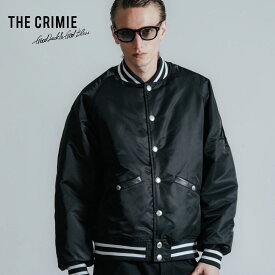 【公式】 THE CRIMIE クライミー NYLON STADIUM BOMBER JACKET スタジアム ナイロン ジャケット