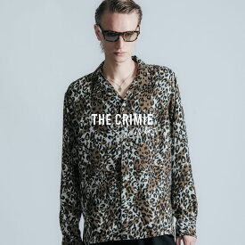 【公式】 THE CRIMIE クライミー CAMO OPEN SHIRT カモ オープン 長袖 シャツ