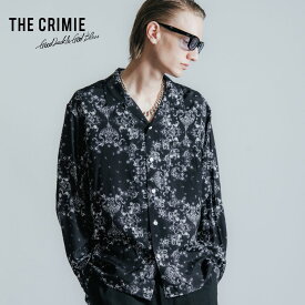 【公式】 THE CRIMIE クライミー BANDANA OPEN SHIRT バンダナ オープン 長袖 シャツ