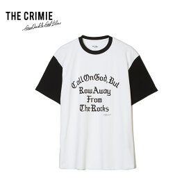 【公式】CRIMIE クライミー MOTO CLUB TEAM SHORT SLEEVE T SHIRT クルー ネック Tシャツ メンズ ロゴ ブランド 半袖 大人 ホワイト ブラック