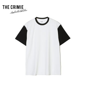 【公式】CRIMIE クライミー MOTO SHORT SLEEVE T SHIRT クルー ネック Tシャツ メンズ ブランド 半袖 大人 ブラック ホワイト グレー