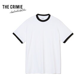 【公式】CRIMIE クライミー TRIM SHORT SLEEVE T SHIRT Tシャツ トリムTシャツ メンズ ブランド ブラック ホワイト グレー