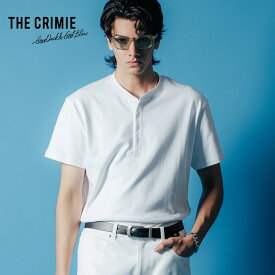 【公式】 THE CRIMIE クライミー ヘンリーネック Tシャツ アウター メンズ ファッション ブランド 服 ブラック ホワイト カーキ 送料無料