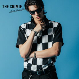 【公式】 クライミー THE CRIMIE チェッカー フラッグ シャツ CHECKER FLAG EASY CARE SHORT SLEEVE SHIRT メンズ ブランド ゴルフ