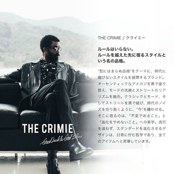 楽天市場】【公式】 THE CRIMIE クライミー BICOLOR OPEN SHIRT バイ 