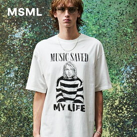 【公式】 MSML NEVERMIND T SHIRT ネヴァーマインド Tシャツ