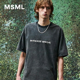 【公式】MSML MUSIC SAVED MY LIFE T SHIRT ミュージック セイヴド マイ ライフ Tシャツ
