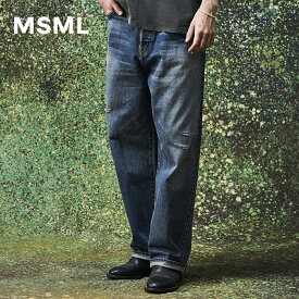 【公式】MSML SELVEDGE DENIM PANTS / VINTAGE WASHED メンズ ブランド