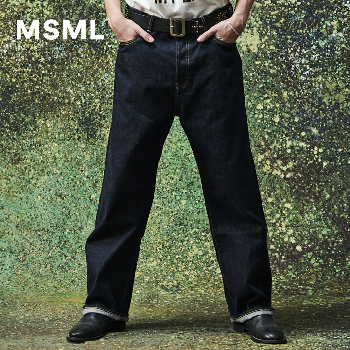 楽天市場】【公式】MSML SELVEDGE DENIM PANTS/ONE WASHED : GARDEN TOKYO