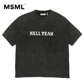 【公式】MSML エムエス エムエル HELL YEAH 8 BALL TEE ヘルイェー エイトボール Tシャツ