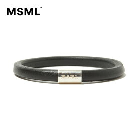 【公式】MSML エムエス エムエル LOVE/LIVE LEATHER BRACELET ラブ／リブ レザー ブレスレット