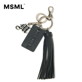 【公式】MSML エムエス エムエル LEATHER TASSEL KEYHOLDER エム ロゴ レザー タッセル キーホルダー