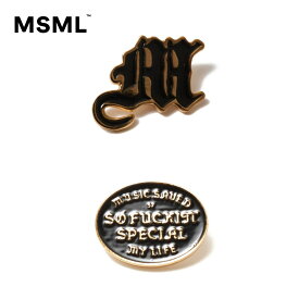 【公式】MSML エムエス エムエル M LOGO PINS エム ロゴ ピンズ