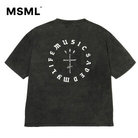 【公式】MSML エムエス エムエル CIRCLE M LOGO TEE サークル エム ロゴ Tシャツ