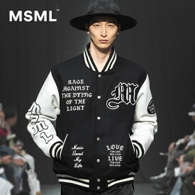 【公式】 MSML エムエス エムエル DREAMIN' VARSITY JACKET ドリーミン バーシティジャケット