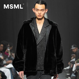 【公式】MSML エムエス エムエル FUR JACKET ファー ジャケット