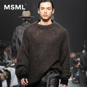�y�����zMSML �G���G�X �G���G�� MOHAIR KNIT ���w�A �j�b�g