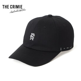 【公式】CRIMIE クライミー CR MONOGRAM EMBROIDERY DAD CAP モノグラム ロゴ ダドキャップ キャップ 刺繍 帽子 ギフト メンズ ブランド 大人 ブラック ホワイト