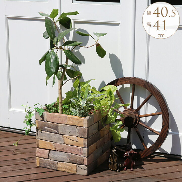 楽天市場 大型レンガプランターボックス 40 40 41cm 鉢 スクエア 屋外 大きい 植木鉢 四角 シンプル 大きな ベランダ 玄関 バルコニー エントランス 送料無料 ガーデン用品屋さん 楽天市場 大型レンガプランターボックス 40 40 41cm 鉢 スクエア 屋外 大きい 植木鉢 四角 シンプル 大きな ベランダ 玄関 バルコニー エントランス 送料無料 ガーデン用品屋さん