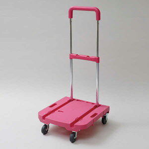 自立式折り畳み台車 プレミアムコンパクトキャリー 運搬 軽量 キャリーカート 手押し 手軽 家庭用 持ち運び 便利 【送料無料】