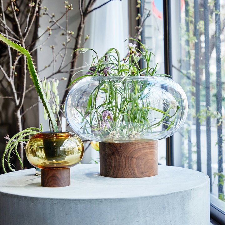 楽天市場】LSA International フラワーベース Oblate オブレート 花瓶 
