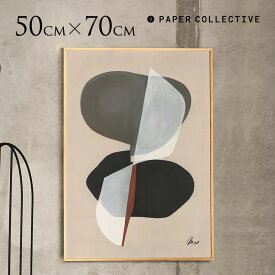 ペーパーコレクティブ Paper Collective アートポスター コンポジション01 抽象画 50×70cm 50 70 アート インテリア 玄関 おしゃれ 現代アート 抽象画 モダン リビング 壁 飾り 事務所 オフィス 壁面装飾 【送料無料】