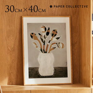 y[p[RNeBu Paper Collective A[g|X^[ ۓIȃ`[bv Tulips 30×40cm 30 40 A[g CeA   rO   A[g yz