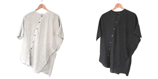 40%バーゲンプライス！ FORME d'expression/フォルム デ エクスプレッション  "  Asymmetric O-Shirt "  / アシンメトリックO-シャツ 【DS061-GBMB】【WOMEN'S 】