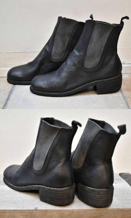楽天市場】GUIDI グイディCHELSEA BOOTS SOLE LEATHER /サイドゴア 
