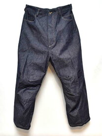 FORME d'expression/フォルム デ エクスプレッション 22ss " BAGGY 5 POCKET PANTS " /　コットン5ポケットバギーパンツ【UP026 NDNJ】【MEN'S】