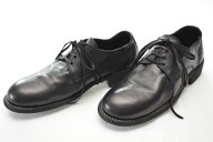GUIDI グイディ CLASSIC DERBY SOLE LEATHER/クラシックダービーシューズ"HORSE FULL GRAIN"LINED BLKT …