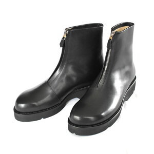 foot the coacher �t�b�g�U�R�[�`���[ OBLIQUE FRONT ZIP �I�u���[�N�t�����g�W�b�v�u�[�c BLACK�yFTC2234009 MONOLITE SOLE�z