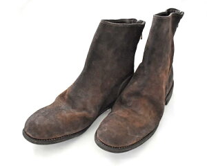 GUIDI OCfB BACK ZIP BOOT SOLE LEATER/obNWbvu[c" HORSE REVERSE FULL GRAIN "y986X HORSE REVERSE zyMEN'Sz
