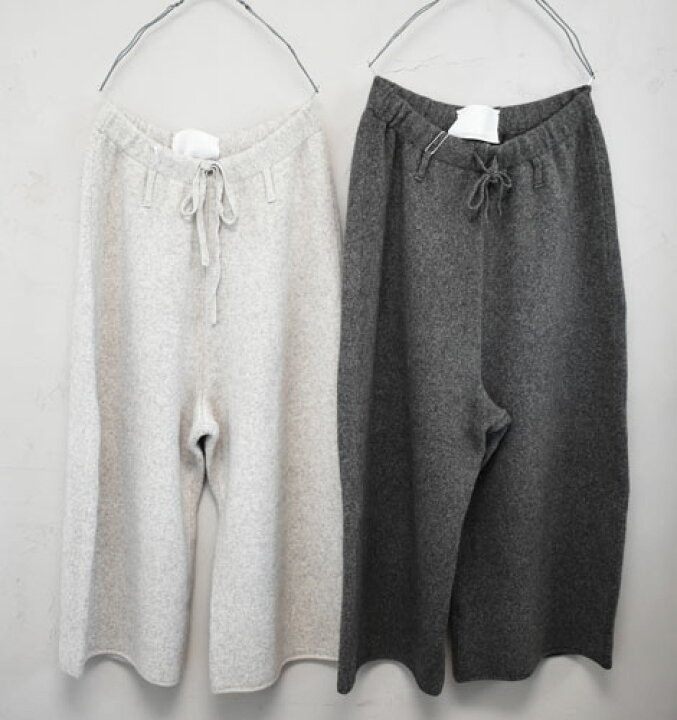 楽天市場】30%バーゲンプライス！_nonnotte / ノノットKnit Pants 