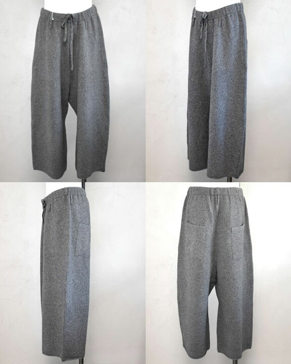 楽天市場】30%バーゲンプライス！_nonnotte / ノノットKnit Pants 
