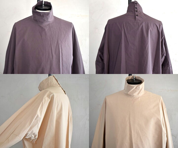 楽天市場】24AW_nonnotte / ノノットDraping Pullover Turtle Shirt 