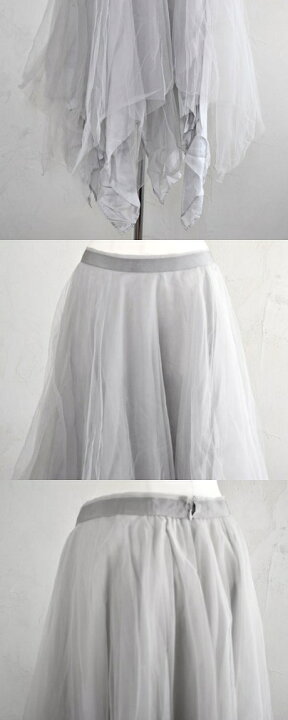 楽天市場】24ss_Marc Le Bihan / マルクルビアン 3-Layer Offset Skirt 