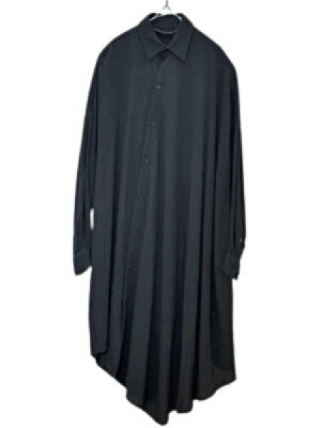 25AW_ FORME d'expression/フォルム デ エクスプレッション  " Asymmetirc Shirt Dress  "  / アシンメトリックシャツドレス 【DA0828-FLVB】【WOMEN'S / MEN'S】