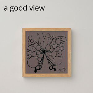 a good view |X^[ BUTTERFLYio^tCjcocoa 30×30cm Pq A[g|X^[ fUC EH[fR[V 