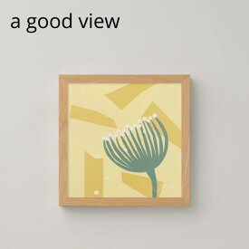 a good view ポスター FLOWER（フラワー） 30×30cm ユリアン・マター アートポスター デザイン ウォールデコレーション おしゃれ