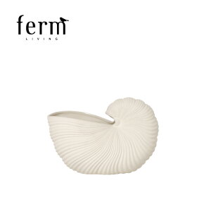 ferm LIVING/t@[rO SHELL POT/VF|bg Off-White / ItzCg  t[x[X ԕr Lk IuWF k f}[N  rO