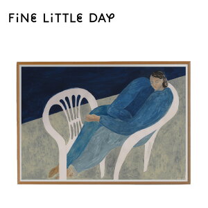 �y�XSALE�I���ӂ̂��l�����N�[�|���������zFine Little Day �t�@�C�����g���f�C �|�X�^�[ SUMMER EVENING 70×50cm �k�� �X�E�F�[�f�� ������� �\�t�B�A �����h sofia lind