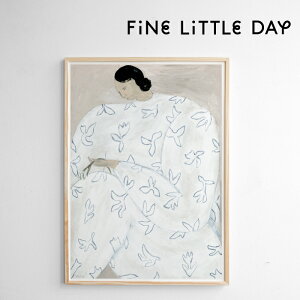 Fine Little Day t@CgfC |X^[ WHITE FLOWER 50×70cm k XEF[f  \tBA h