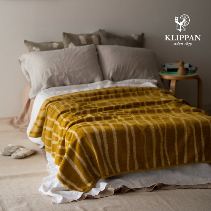 楽天市場】KLIPPAN クリッパン シングルブランケット バンブー 