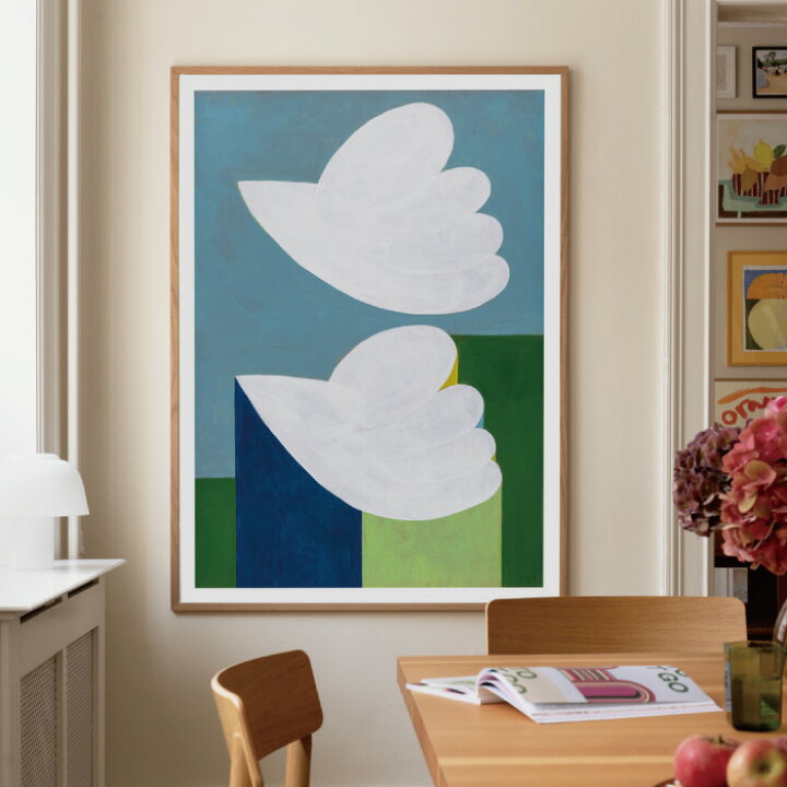 楽天市場】THE POSTER CLUB ポスター BIRD STUMP 30×40cm / 50×70cm 