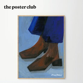 THE POSTER CLUB ポスター BOOTS AND BLUES 30×40cm ブーツ ブルース ポスタークラブ 北欧 デンマーク アート インテリア おしゃれ HANNA PETERSON