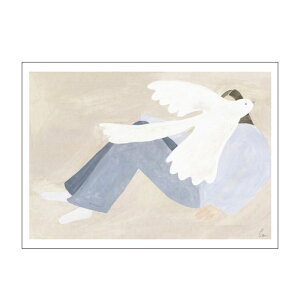 THE POSTER CLUB �|�X�^�[ Bright Bird 30×40cm/50×70cm �|�X�^�[�N���u �k�� �f���}�[�N �A�[�g �C���e���A ������� Clara Schicketanz