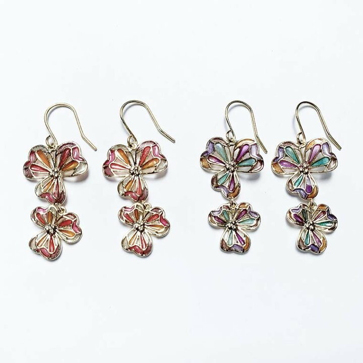 楽天市場】flower moroccan ピアス ：zoule（ゾーラ） : 【公式 